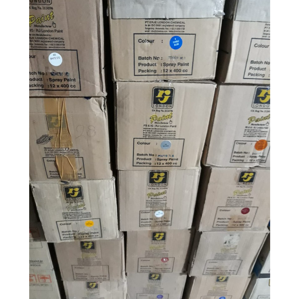 

➲➛☆ cat semprot rj 400cc /kaleng besar warna standar pilok Laris