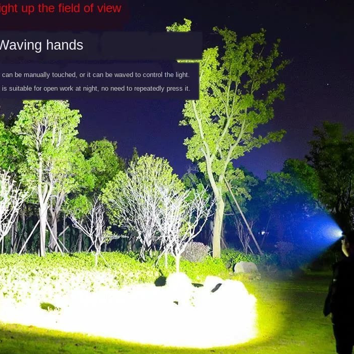 Model Baru SENTER LED KEPALA MINI  COB 35W/ HEADLAMP LED RECHARGEABLE / SENTER CAS Super Promo