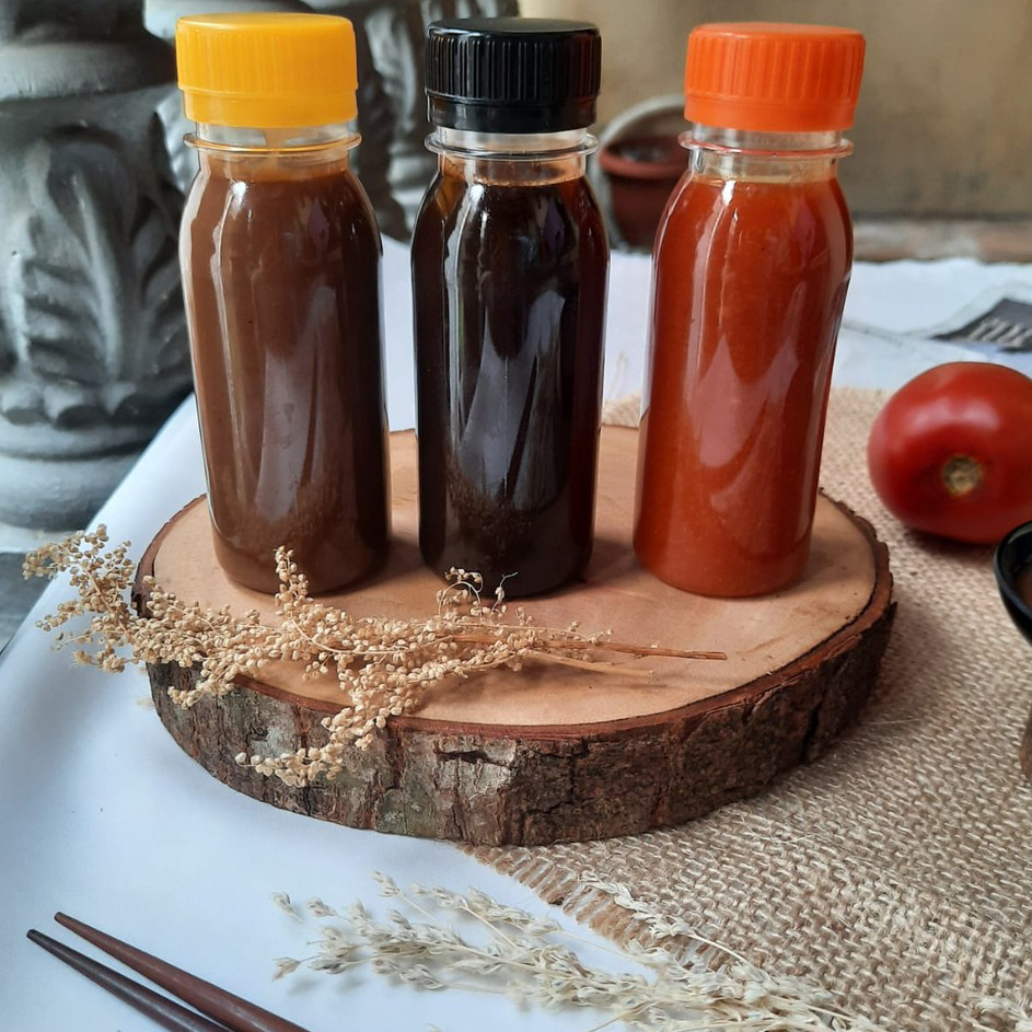 

➴❄❈ SAUS GRILL MARINATE DAGING (BEEF SLICED) STEAMBOAT /GRILLED 100 ML Best Terlaris