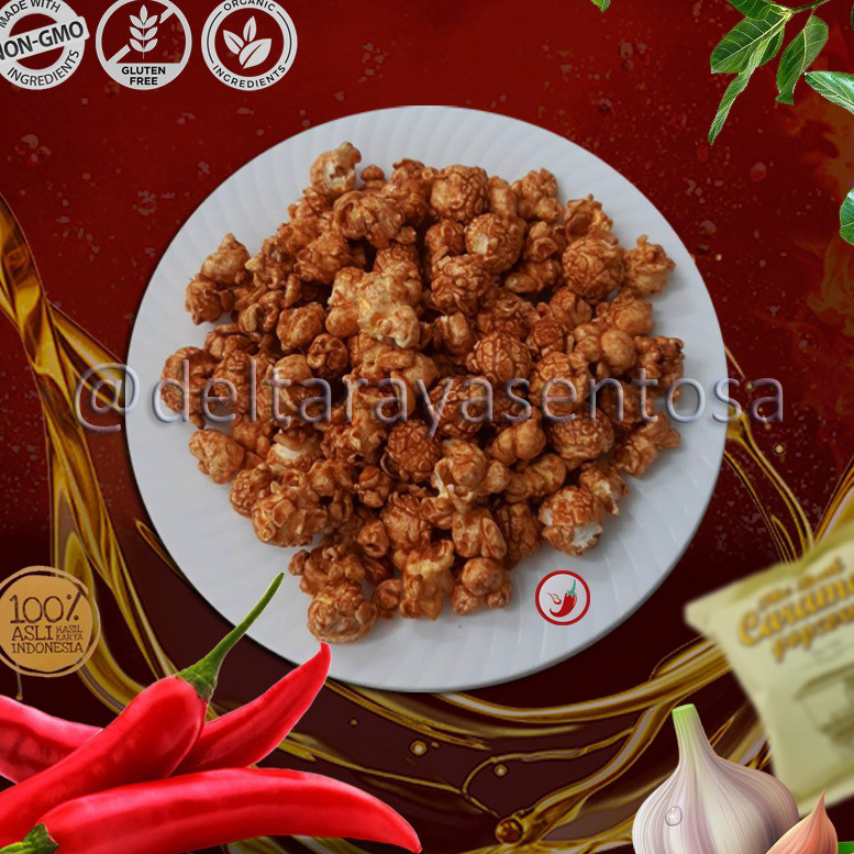 

☇✯✱ The Real Sweet and Spicy Popcorn 80 Gr