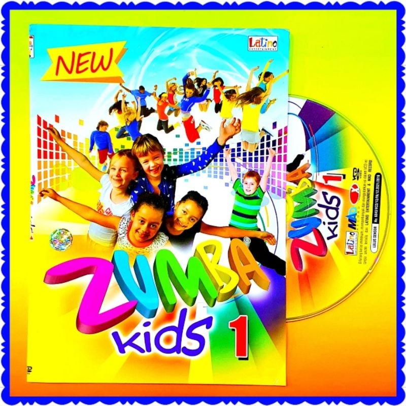 KASET VCD SENAM ANAK ZUMBA KIDS-SENAM ANAK-KASET VCD SENAM ANAK-KASET VCD SENAM ANAK TK-KASET DVD SE