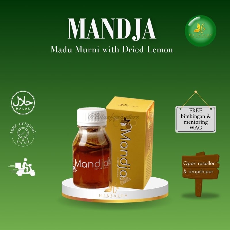 

Herbalov - Madu Mandja | Madu Murni With Dried Lemon