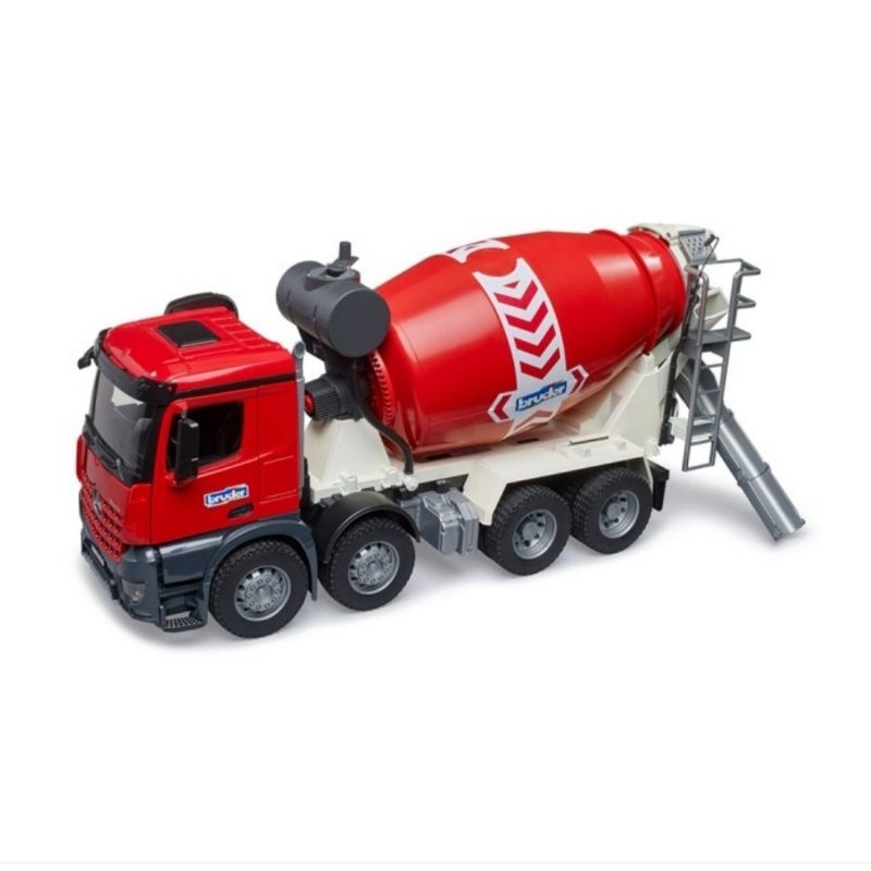 Bruder toys MB across cement mixer truck 3655