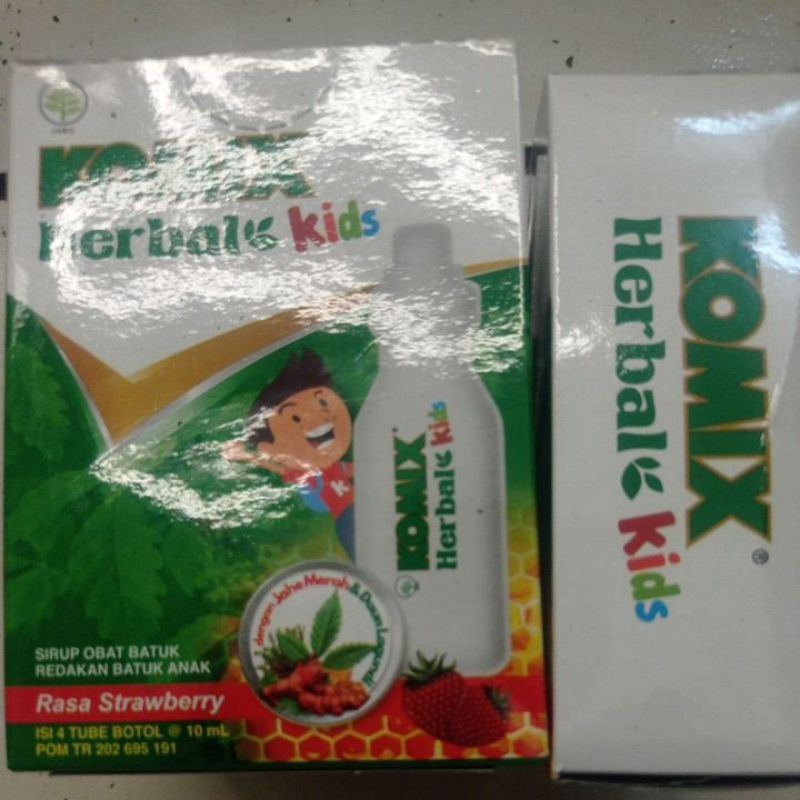 Komix Herbal Kids 1bx isi 4 Botol