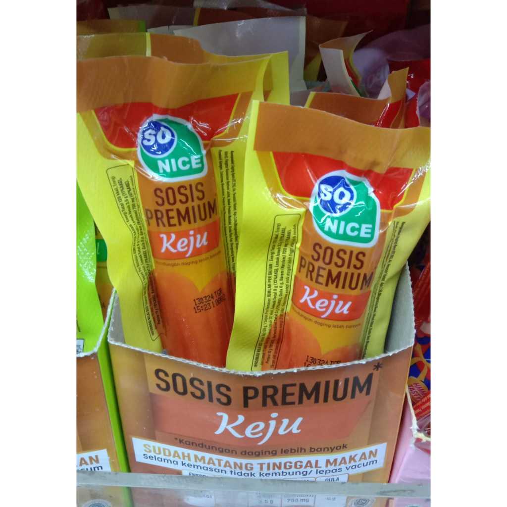 

So nice sosis premium keju 60g