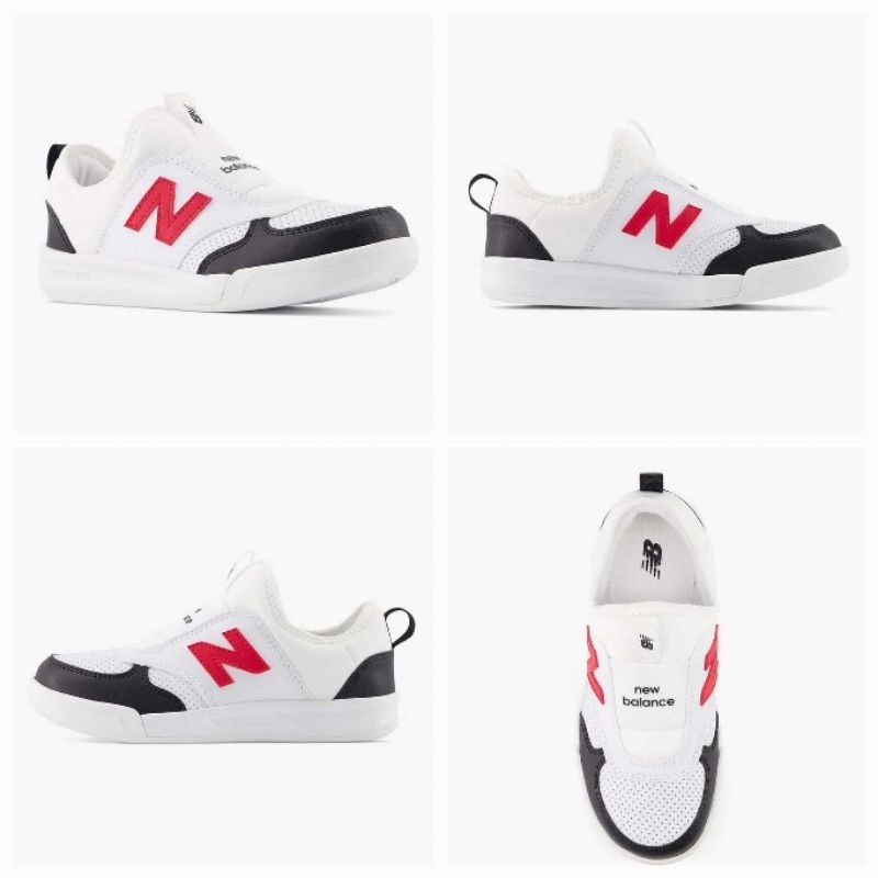 100%Original Sepatu Sneaker Anak Laki-Laki New Balance 300 Slip On - Hitam Kode Produk : NEWPT300WR1