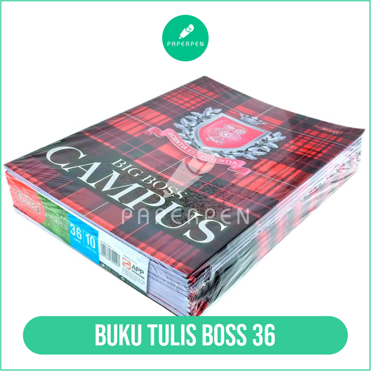 

(Pak10) Buku Tulis Boss 36