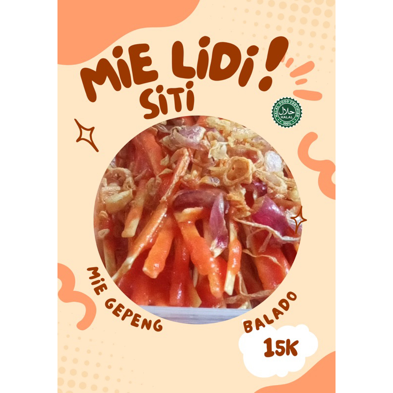 

Mie Gepeng Balado