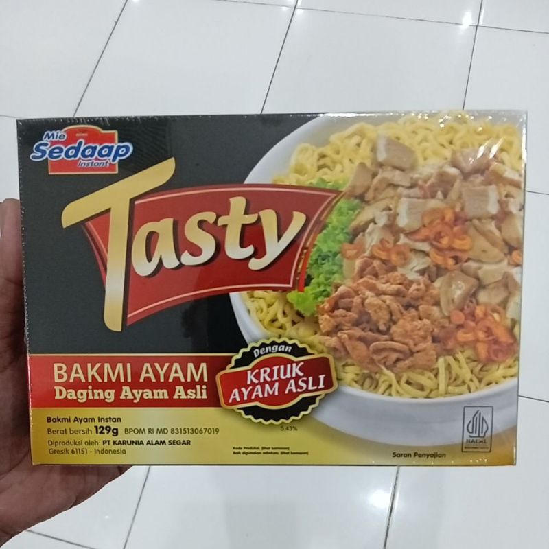 

Mahbubah - Mie Sedaap Instant Tasty 124 g Bakmi Ayam Instan