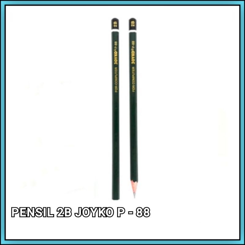 

1 Pcs Pensil 2B Joyko P-88 Hijau