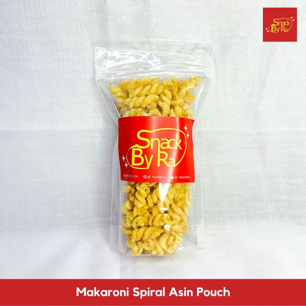 

Macaroni / Makaroni Spiral Asin Pouch