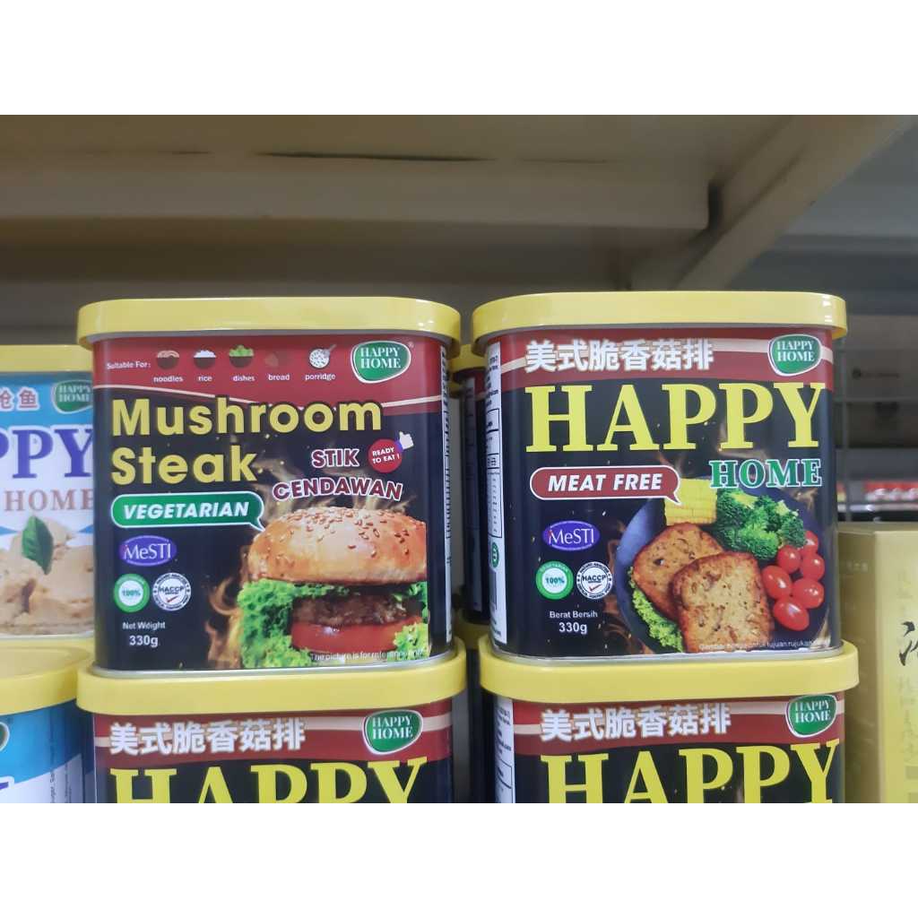 

Happy Home Mushroom Steak Vegetarian Instant Can Food