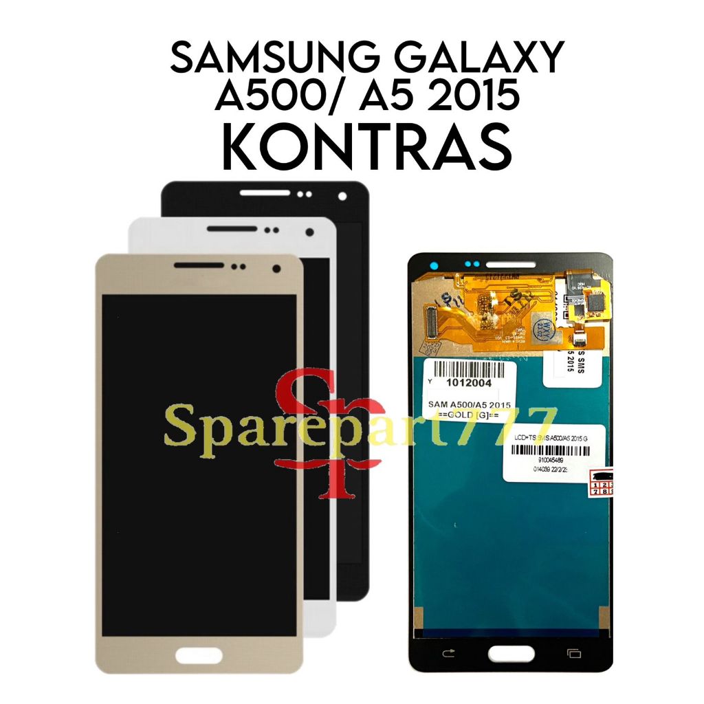 AAA Kontras - LCD Touchscreen Fullset Samsung Galaxy A5 2015 / A500 / SM-A5000 / SM-A5009 / SM-A500F