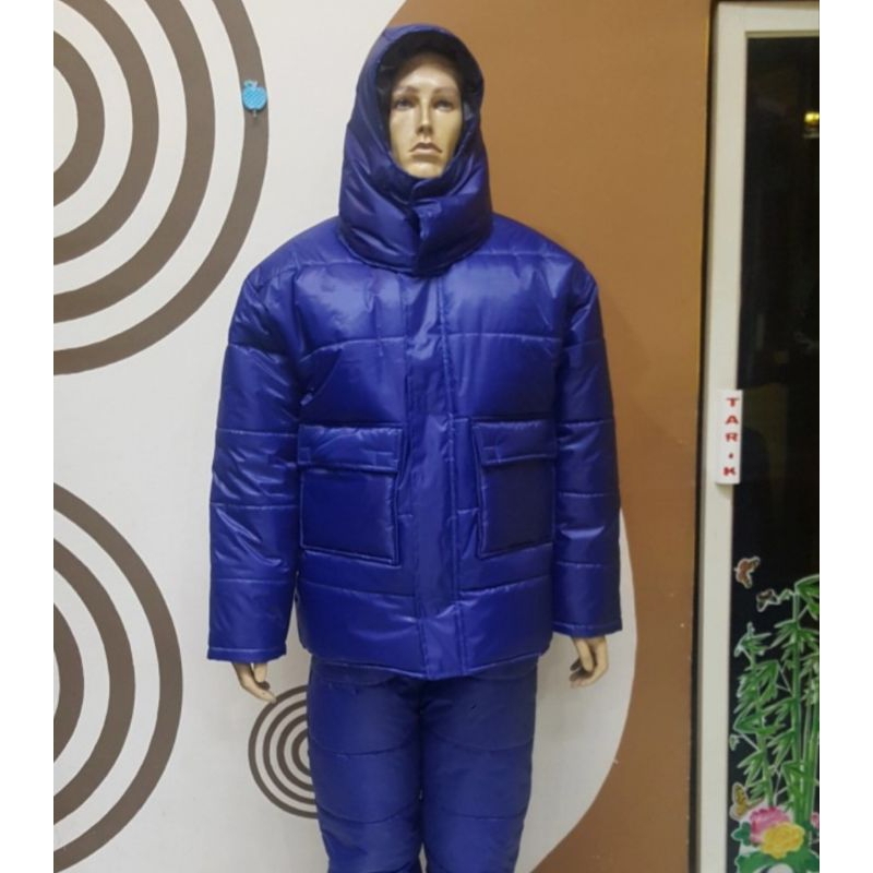 JAKET COLD STORAGE / JAKET GUNUNG PREMIUM SATU SET ATASAN JAKET DAN CELANA