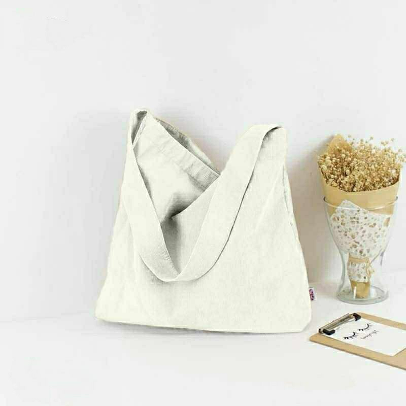 Totebag polos canvas luxury premium ukuran 30 x 40 cm