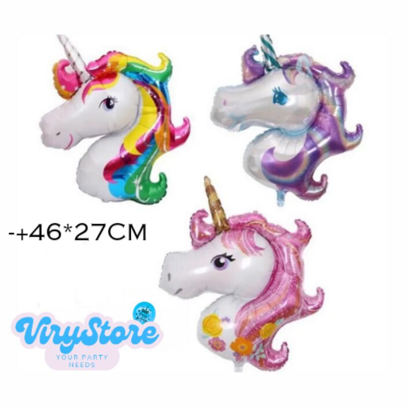 Balon Foil Unicorn/ Balon Unicorn Mini/ Balon Unicorn