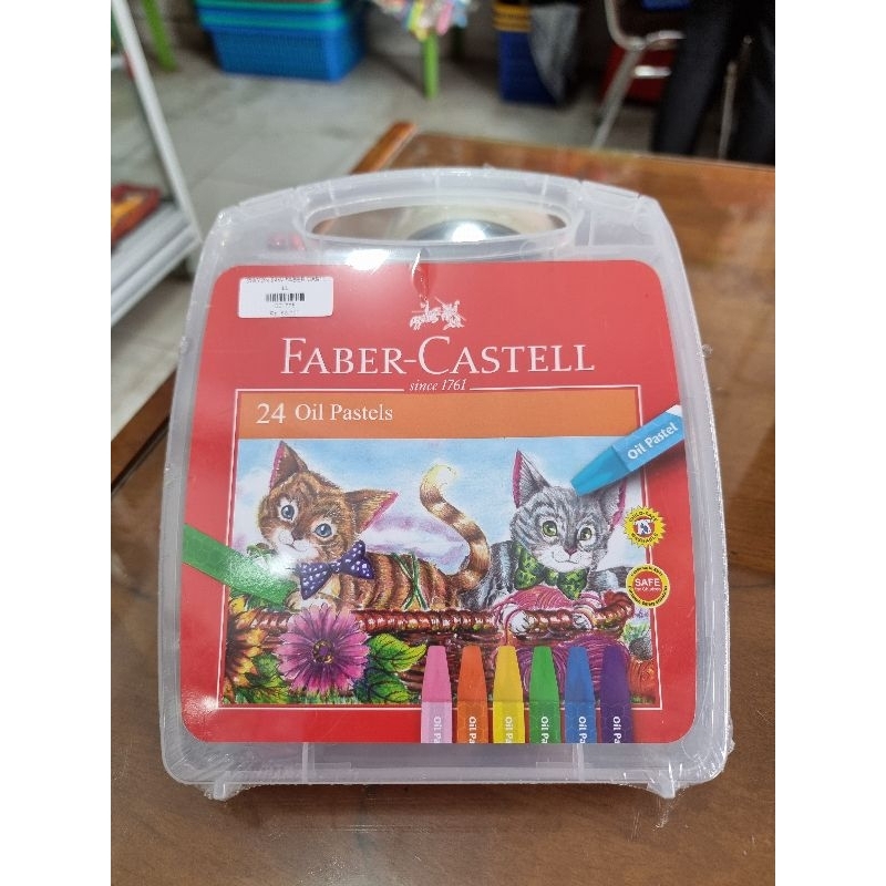 

crayon oil pastel Faber Castell 24 warna