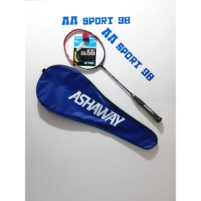 RAKET BADMINTON ORIGINAL ASHAWAY ASHAWAY PHANTOM RW RINGAN 78 GRAM