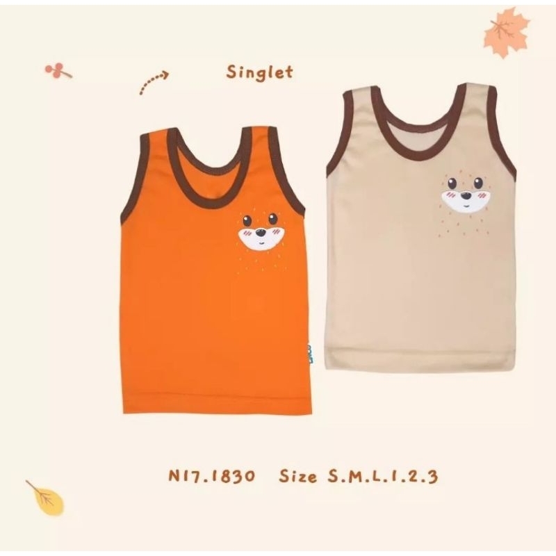 LINCO SINGLET BABY / BAJU DALEMAN BAYI & ANAK