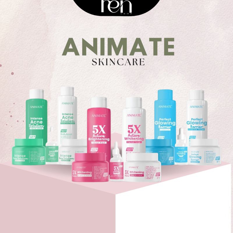 Animate Instan Skincare 5in1 (Free Pouch)