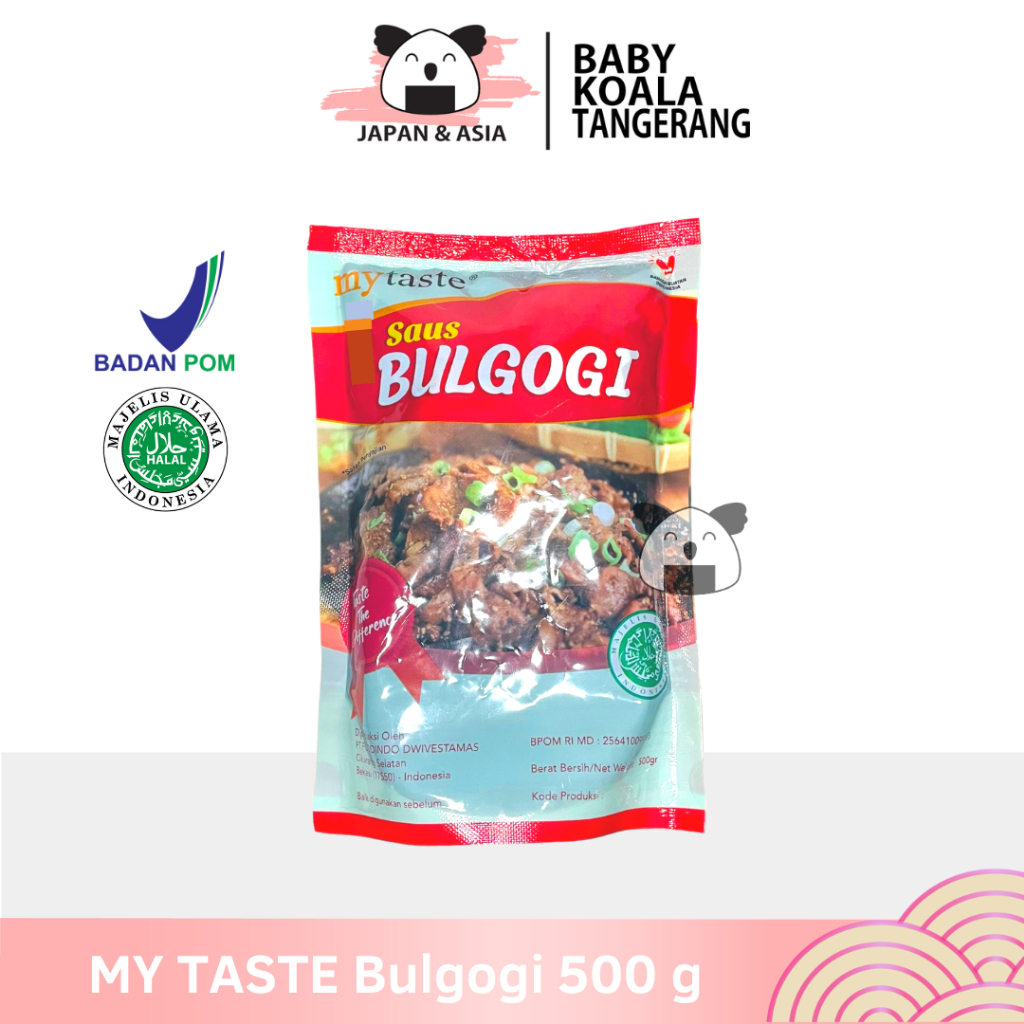 

MY TASTE Bulgogi Sauce 500 g Halal | Saus Ala Korea