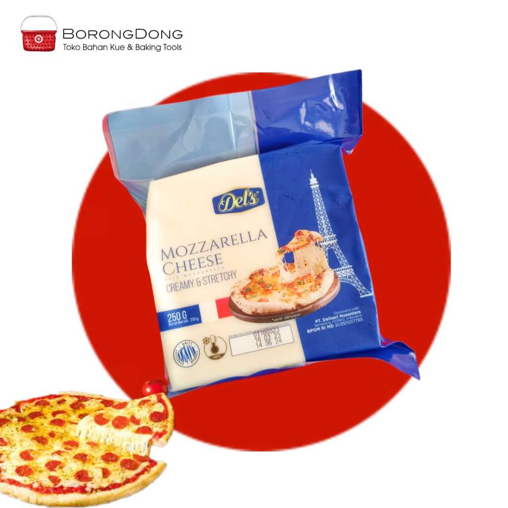 

DELS Keju Mozarella 250g