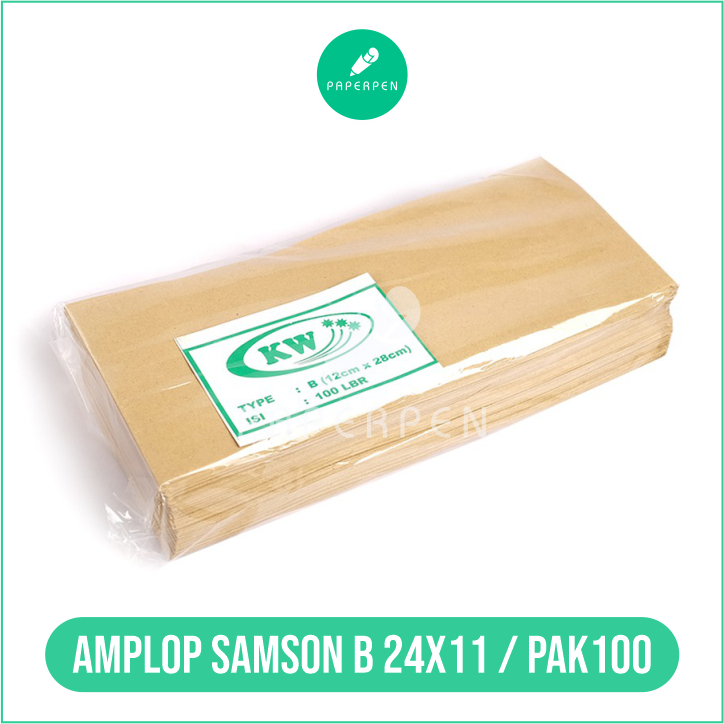 

(Pak100) 100Pcs Amplop Samson B 24X11