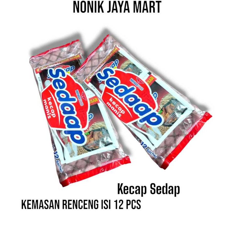 

Kecap Manis Sedap Sachet isi 12 pcs x 16 ml