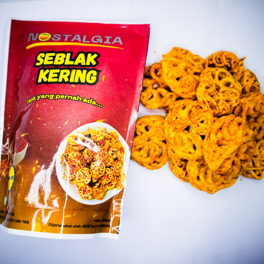 

Kerupuk Seblak Kering NOSTALGIA SNACK