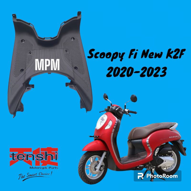 BORDES / DEK ATAS INJAKAN KAKI SCOOPY FI NEW PRESTIGE K2F 2020 2021 2022 2023 TENSHI
