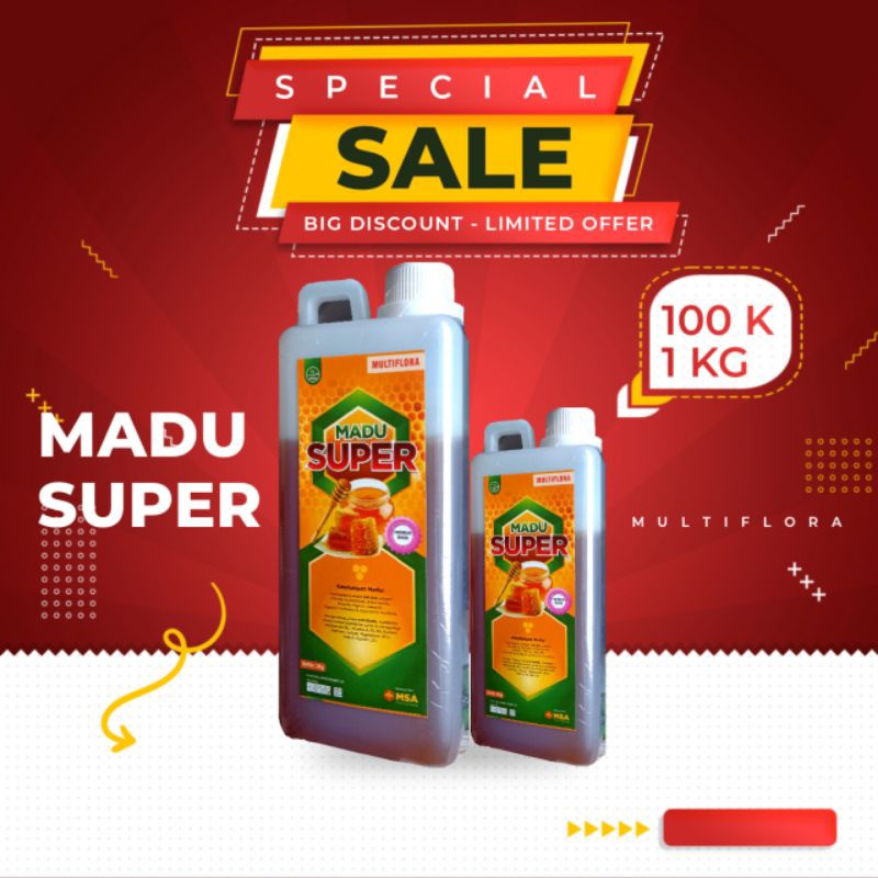 

Madu Asli Super Multiflora 1Kg