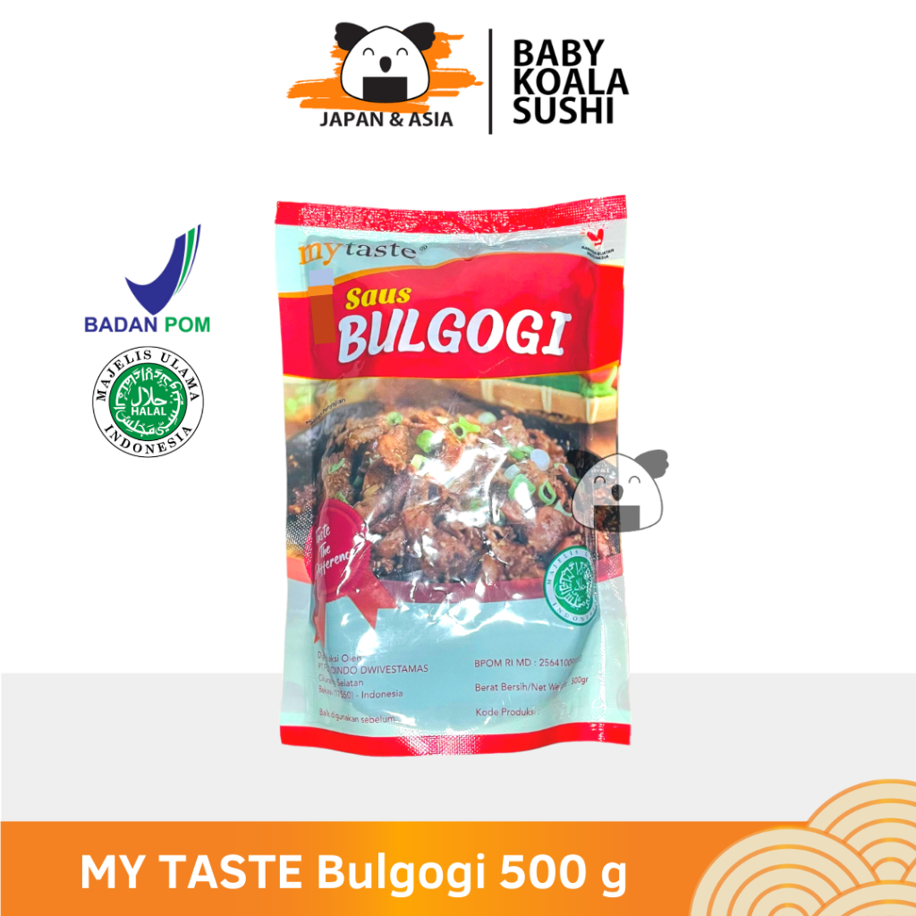

MY TASTE Bulgogi Sauce 500 g Halal | Saus Ala Korea