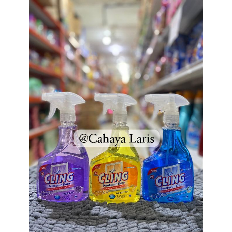 Cling BOTOL 440ML CLING PEMBERSIH KACA