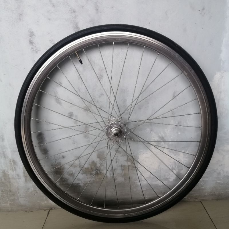 wheelset alloy depan hub Giorni fixie