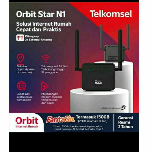 Modem orbit star N1 telkomsel