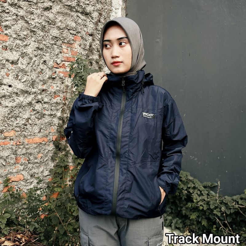 Jaket Gunung Irco Windbreaker Pria Wanita Waterproof Adventure Original
