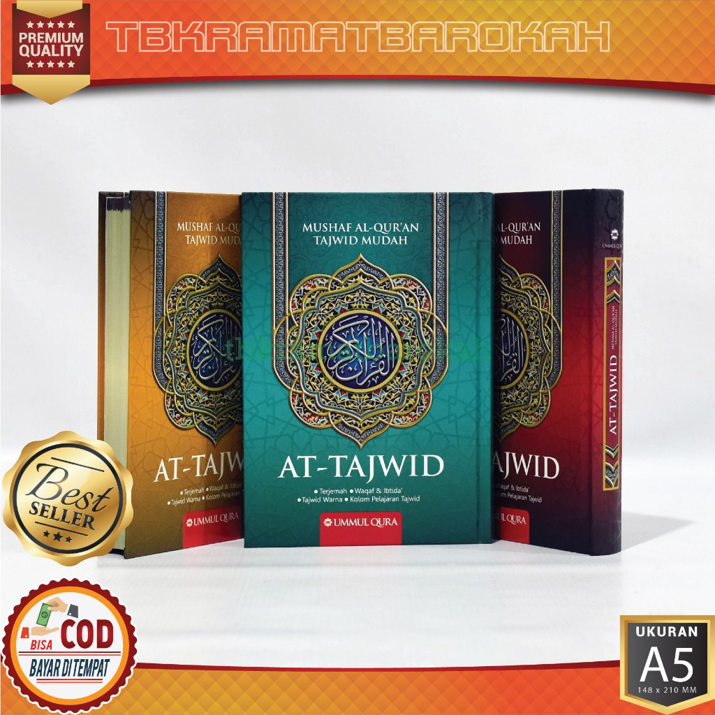 Al Qur an Dan Terjemahannya At-Tajwid A5 Hc Penerbit Ummul Qura Alquran Nulkarim Terjemahan Tanda La
