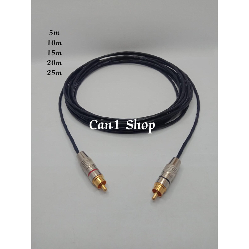 Kabel Mic Kcl Jack Rca1238 To Jack Rca1238 Panjang 5mt s/d 25mt