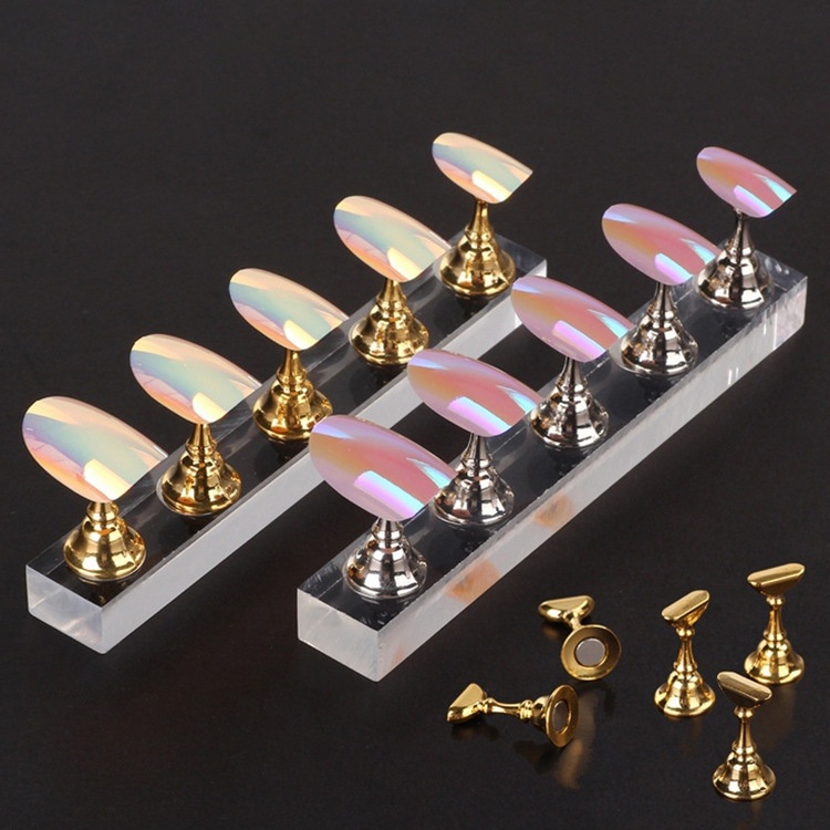 Nail display Stand Holder / Stand Holder Practice Nail Art / Display Kuku palsu