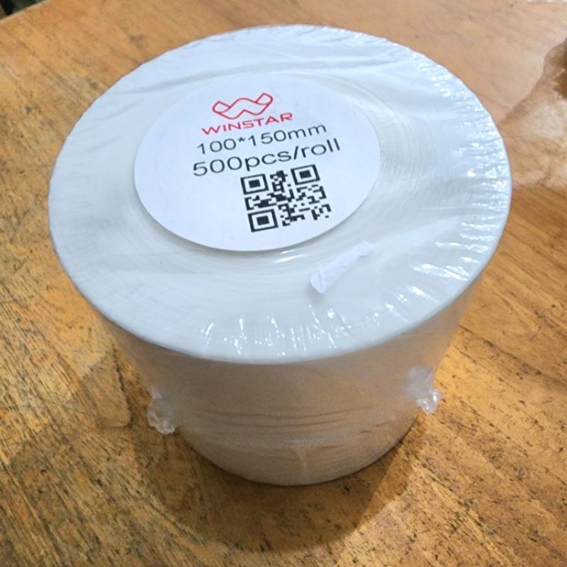 

Sticker Barcode Kertas Label Thermal 150x100mm isi 500 Lembar Resi - Dapur Karya Mdn