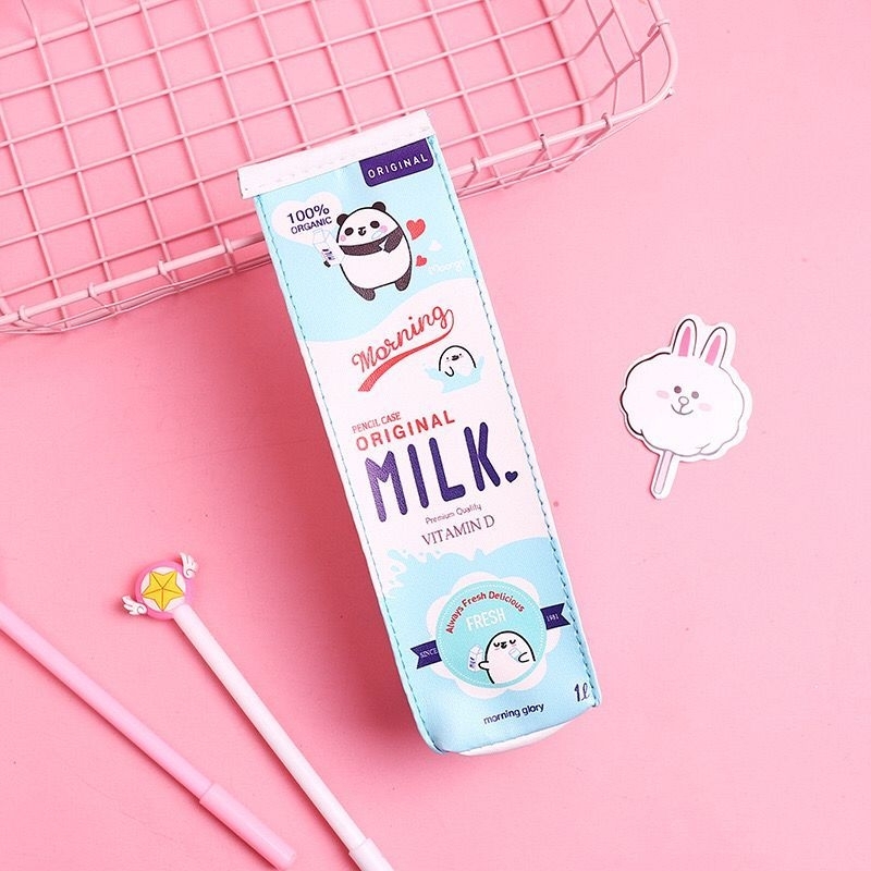 

Pouch kotak pensil milk