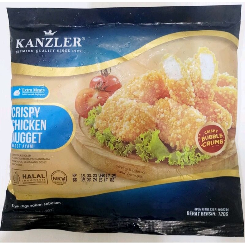 

Kanzler Crispy Chicken Nugget 120g