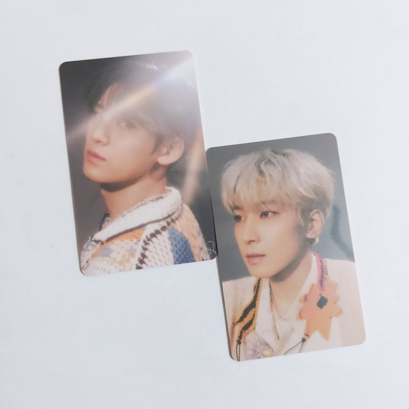 (booked) seventeen wonwoo mingyu face the sun weverse ver fts qr code photocard pc poca wts sell wan