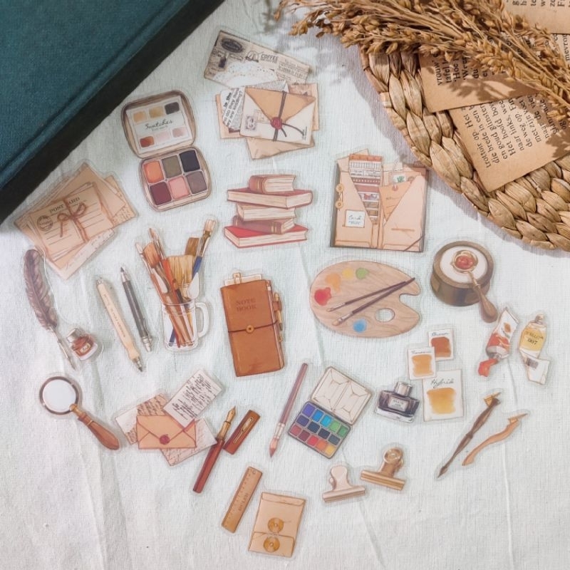 

STIKER WATERPROOF PAINTING AND JOURNALING WITH ME