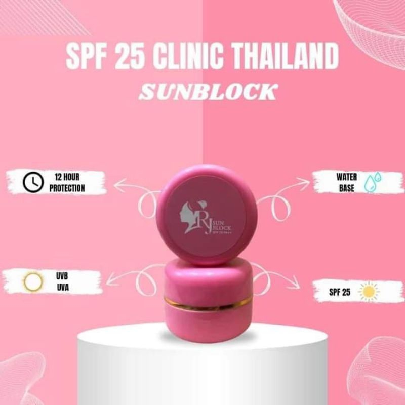 RJ Sunblock spf 25