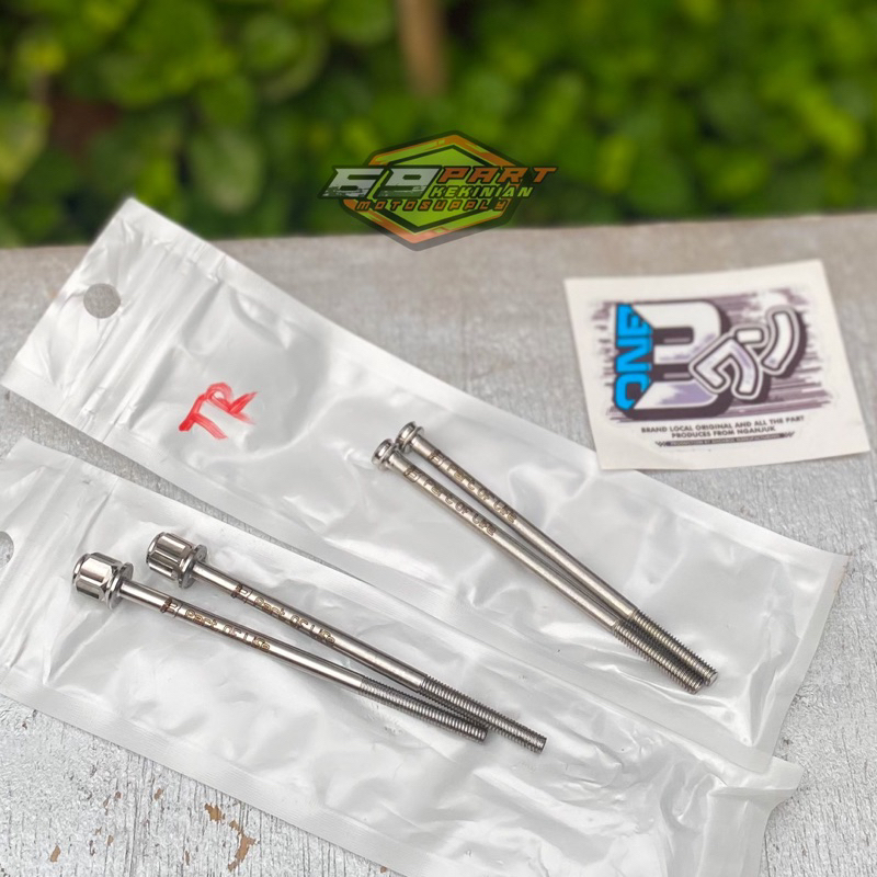 Baut dinamo stater L & probolt stainless stenlis untuk dinamo tiger revo