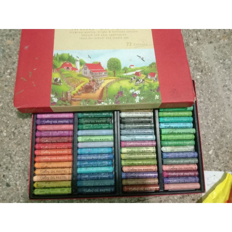 

greebel Artists Oil Pastels 72 colours