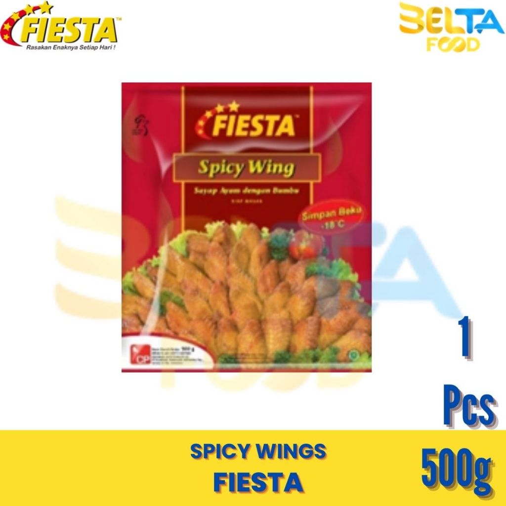 

Fiesta Spicy Wings 500g Chiken Pedas Murah