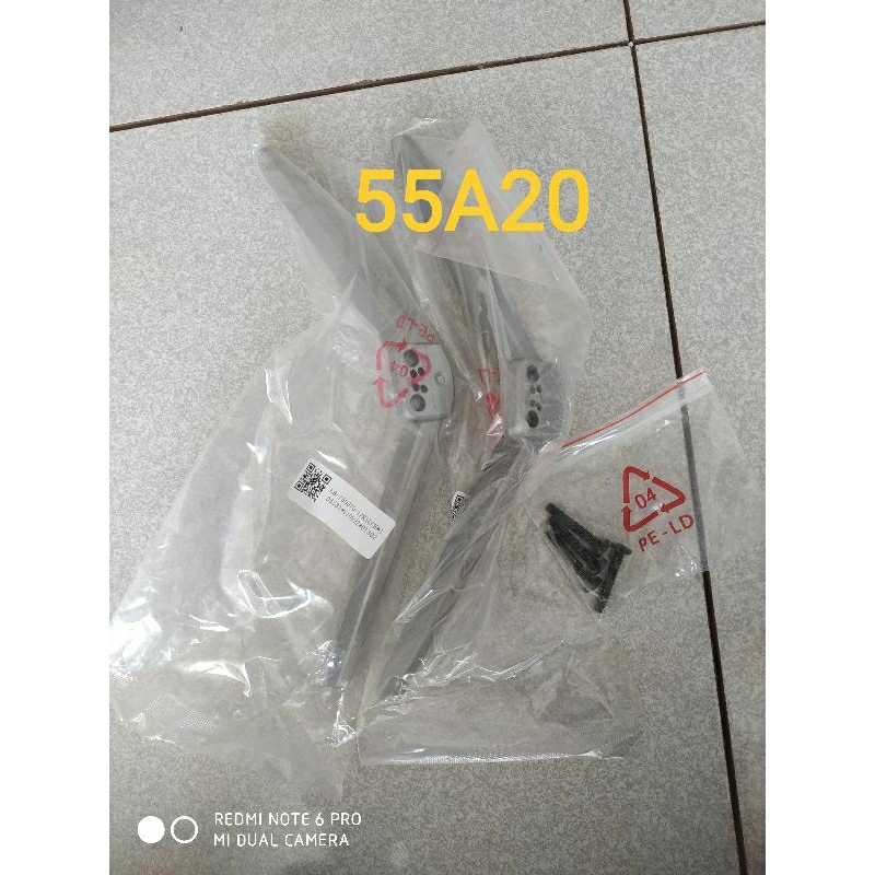 STAND KAKI - KAKI TV - TCL - 55A20 - NEW ORIGINAL