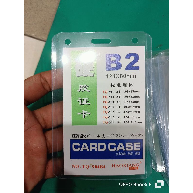 MIKA / PLASTIK ID CARD UKURAN B2